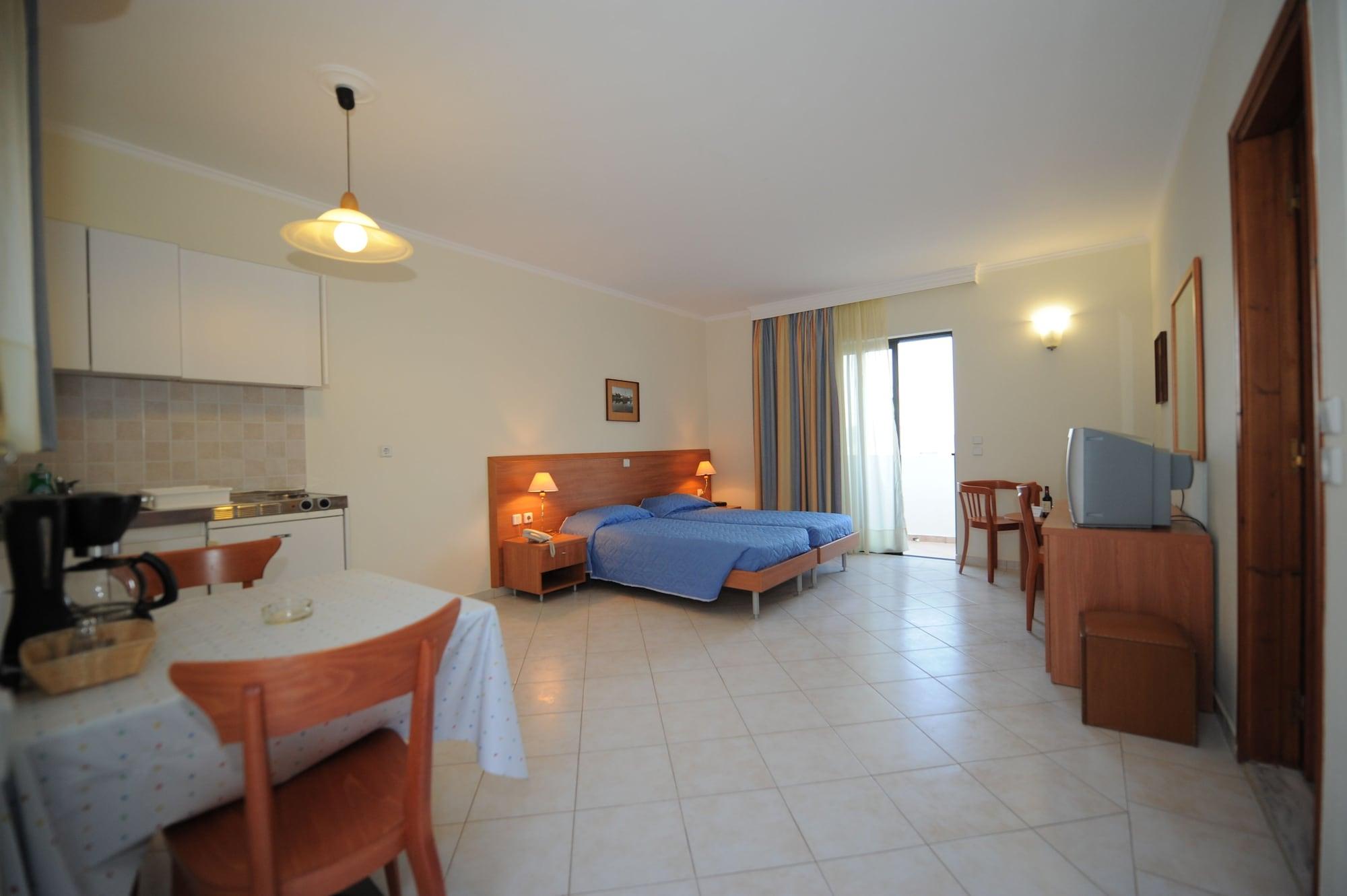 Golden View Studios Lindos  Luaran gambar