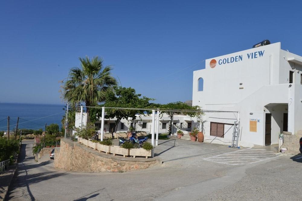 Golden View Studios Lindos  Luaran gambar