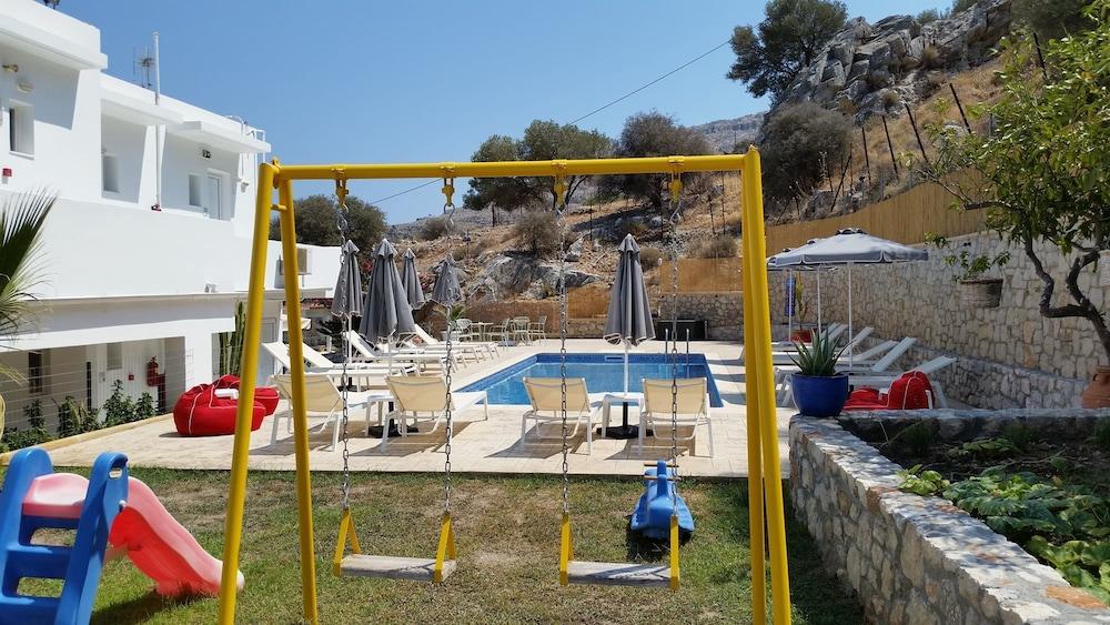 Golden View Studios Lindos  Luaran gambar