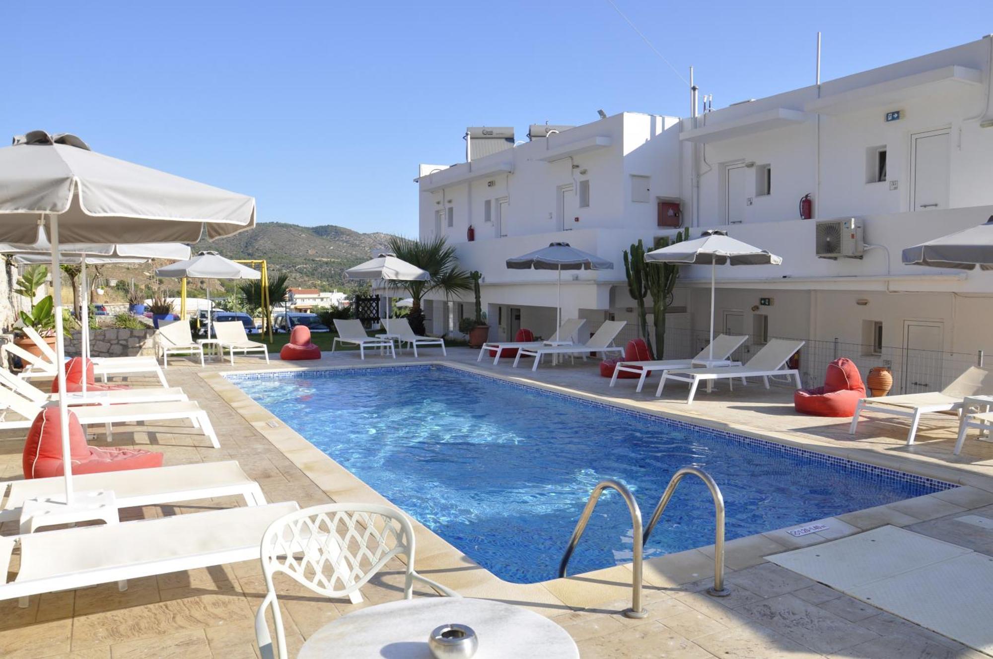 Golden View Studios Lindos  Luaran gambar