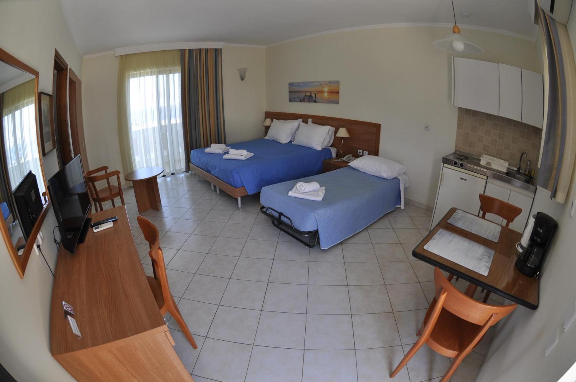 Golden View Studios Lindos  Luaran gambar
