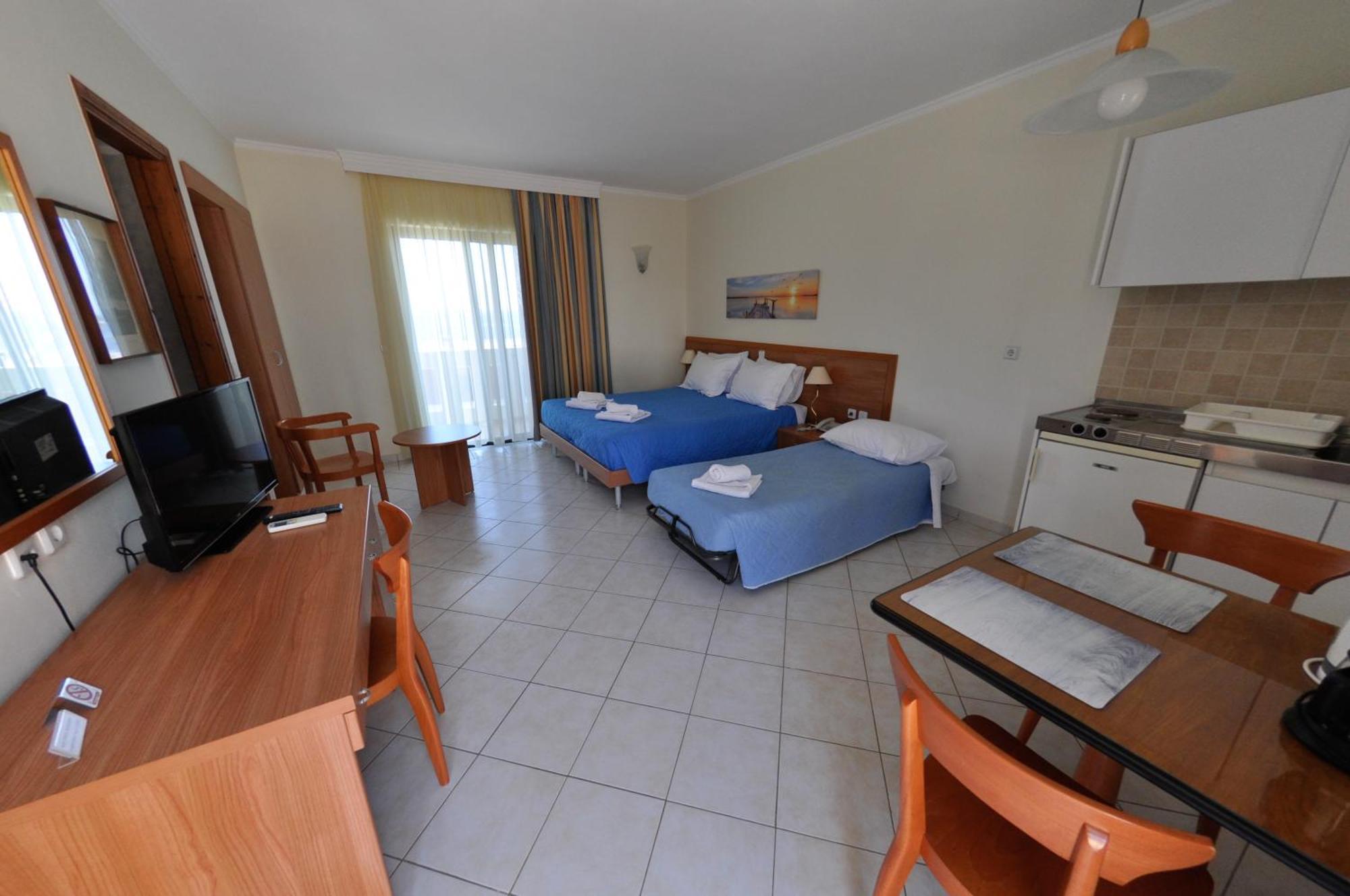 Golden View Studios Lindos  Luaran gambar