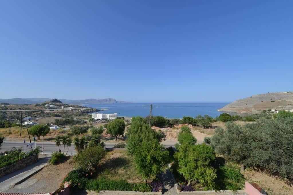 Golden View Studios Lindos  Luaran gambar